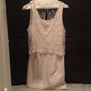 American Eagle bodycon dress with lace